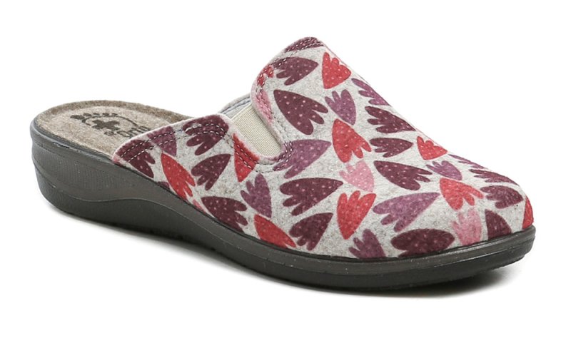 Dr. Orto 136D003 grau-violette Damen-Medizinpantoffeln | ARNO-schuhe.de – Schuhe mit Tradition