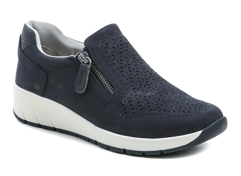 Jana 8-24765-46 marineblaue Damen-Sneaker | ARNO-schuhe.de – Schuhe mit Tradition