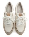 Tamaris 1-23613-46 beige-goldene Damen-Sneaker | ARNO-schuhe.de – Schuhe mit Tradition