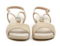 Piccadilly 523008-7 beige Damensandalen | ARNO-schuhe.de – Schuhe mit Tradition