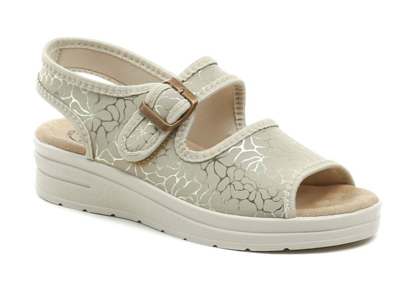 Medi Line 24725 beige medizinische Damensandalen | ARNO-schuhe.de – Schuhe mit Tradition