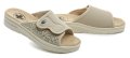 Medi Line 1718 beige Damen-Medizinpantoffeln | ARNO-schuhe.de – Schuhe mit Tradition