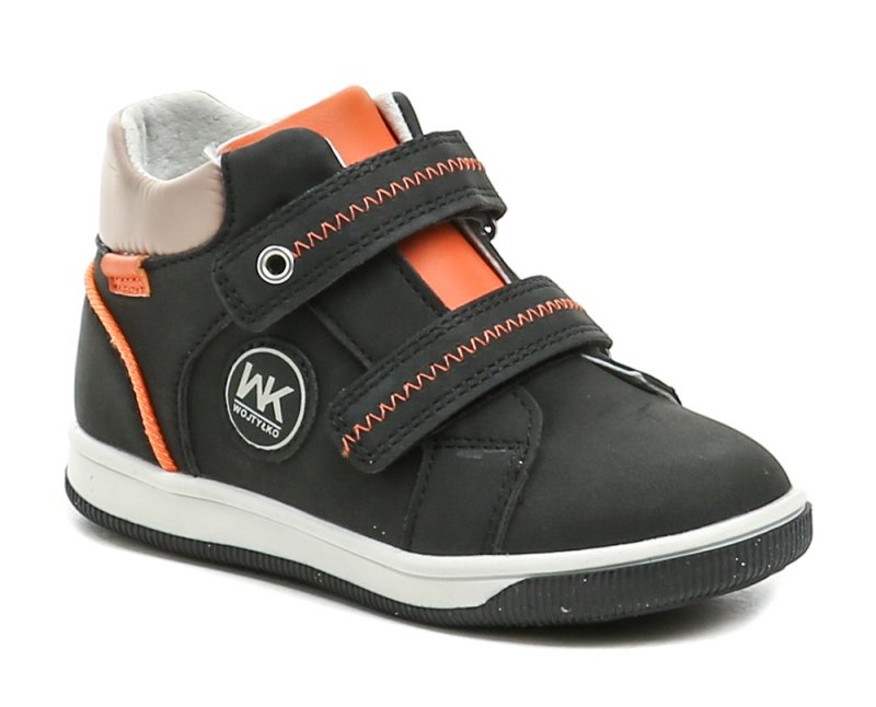 Wojtylko 1T26396 schwarz-orange Jungen-Sneaker | ARNO-schuhe.de – Schuhe mit Tradition