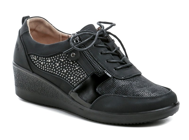 Wojtylko 7B26320 schwarze Damen-Sneaker | ARNO-schuhe.de – Schuhe mit Tradition