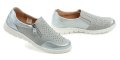 Wojtylko 7B26315 silbergraue Damen-Sneaker | ARNO-schuhe.de – Schuhe mit Tradition
