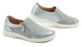 Wojtylko 7B26315 silbergraue Damen-Sneaker | ARNO-schuhe.de – Schuhe mit Tradition