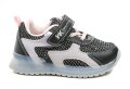 Wojtylko 1A26416a schwarze und pinkfarbene Low-Sneaker mit blinkenden Sohlen | ARNO-schuhe.de – Schuhe mit Tradition