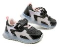 Wojtylko 1A26416a schwarze und pinkfarbene Low-Sneaker mit blinkenden Sohlen | ARNO-schuhe.de – Schuhe mit Tradition