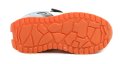 Wojtylko 1A26415a schwarz-orangefarbene Sneaker mit blinkender Sohle | ARNO-schuhe.de – Schuhe mit Tradition