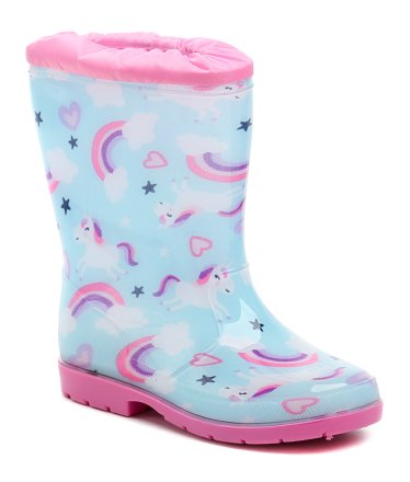 Wasserdichte Ganzjahres-Freizeitstiefel für Kinder aus synthetischem Material.