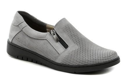 Ganzjährige Damen-Wanderschuhe mit Reißverschluss, aus hochwertigem echtem Leder.