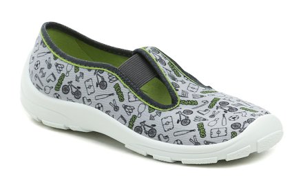 Ganzjahres-Freizeitschuhe für Kinder aus Textilmaterial.