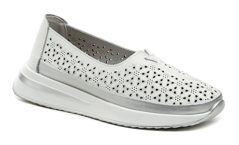 T.Sokolski W26-653 weiße Damen-Loafer | ARNO-schuhe.de – Schuhe mit Tradition