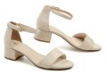 Tamaris 1-28201-42 beige Damen-Sandalen mit Absatz | ARNO-schuhe.de – Schuhe mit Tradition