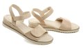 Tamaris 1-28118-44 beige Damen-Keilsandalen | ARNO-schuhe.de – Schuhe mit Tradition