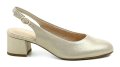 Tamaris Comfort 8-89500-44 beigefarbene Glitzer-Pumps für Damen, Weite H | ARNO-schuhe.de – Schuhe mit Tradition