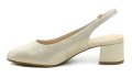 Tamaris Comfort 8-89500-44 beigefarbene Glitzer-Pumps für Damen, Weite H | ARNO-schuhe.de – Schuhe mit Tradition