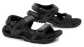 American Club HL159 schwarze Herren-Oversized-Sandalen | ARNO-schuhe.de – Schuhe mit Tradition