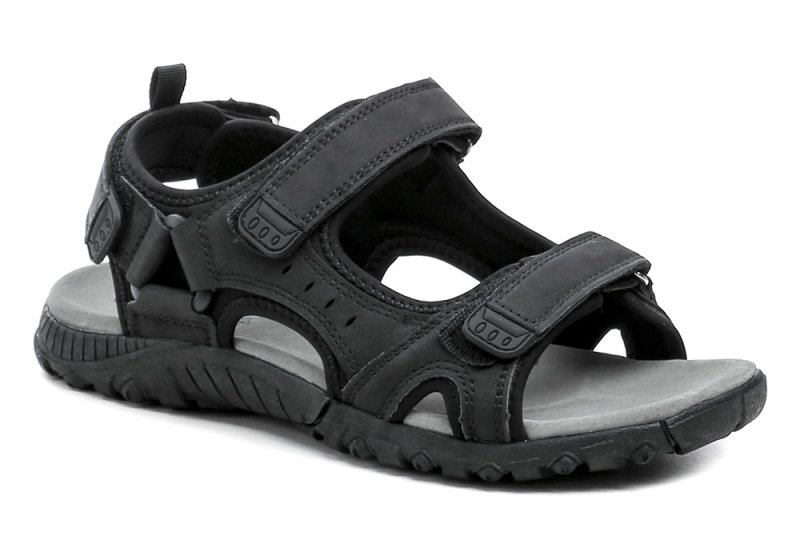 American Club RL163 schwarze Herrensandalen | ARNO-schuhe.de – Schuhe mit Tradition
