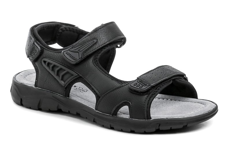 American Club XD113-24 schwarze Herrensandalen | ARNO-schuhe.de – Schuhe mit Tradition