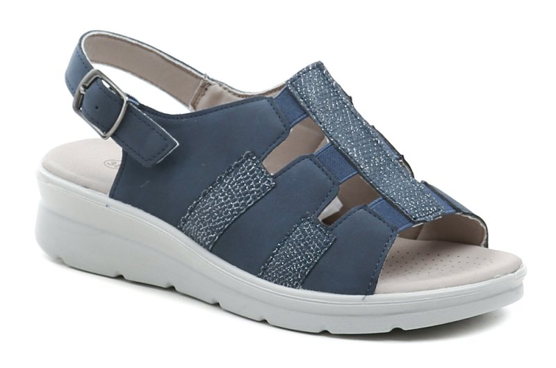 Scandi 251-2260-D1 marineblaue Damensandalen | ARNO-schuhe.de – Schuhe mit Tradition