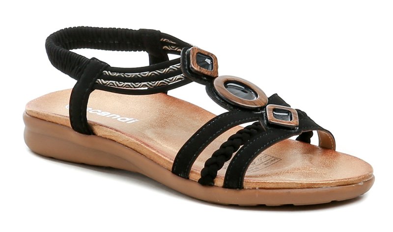 Scandi 251-2255-A1 schwarze Damensandalen | ARNO-schuhe.de – Schuhe mit Tradition