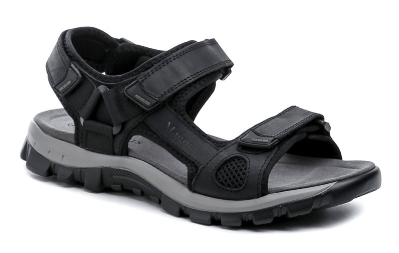 Magnus 351-2098-A1 schwarze Herrensandalen | ARNO-schuhe.de – Schuhe mit Tradition