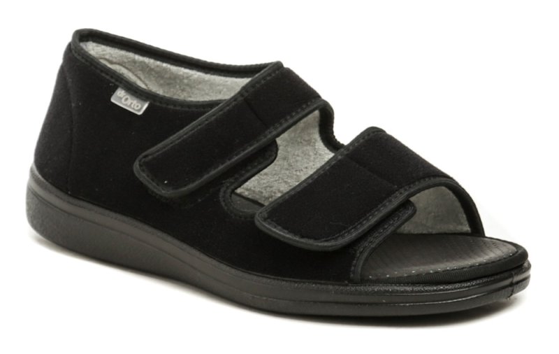 Dr. Orto 070D001 schwarze medizinische Damensandalen | ARNO-schuhe.de – Schuhe mit Tradition