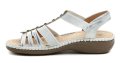 Wojtylko 7S25331S silberne Damen-Keilsandalen | ARNO-schuhe.de – Schuhe mit Tradition