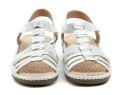 Wojtylko 7S25331S silberne Damen-Keilsandalen | ARNO-schuhe.de – Schuhe mit Tradition