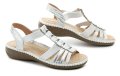 Wojtylko 7S25331S silberne Damen-Keilsandalen | ARNO-schuhe.de – Schuhe mit Tradition