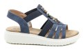 Wojtylko 7S26354 blaue Damen-Keilsandalen | ARNO-schuhe.de – Schuhe mit Tradition