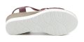 Wojtylko 7S25327W burgunderrote Keilsandalen für Damen | ARNO-schuhe.de – Schuhe mit Tradition