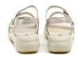 Wojtylko 7S26357 goldene Damen-Keilsandalen | ARNO-schuhe.de – Schuhe mit Tradition