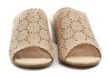 Wojtylko 7KL26376 beige Damen-Slipper mit Absatz | ARNO-schuhe.de – Schuhe mit Tradition