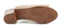 Wojtylko 7KL26376 beige Damen-Slipper mit Absatz | ARNO-schuhe.de – Schuhe mit Tradition