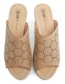 Wojtylko 7KL26376 beige Damen-Slipper mit Absatz | ARNO-schuhe.de – Schuhe mit Tradition