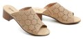 Wojtylko 7KL26376 beige Damen-Slipper mit Absatz | ARNO-schuhe.de – Schuhe mit Tradition