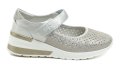 Wojtylko 7B26313 beige-silberne Damen-Sommer-Keilschuhe | ARNO-schuhe.de – Schuhe mit Tradition