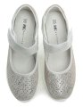 Wojtylko 7B26313 beige-silberne Damen-Sommer-Keilschuhe | ARNO-schuhe.de – Schuhe mit Tradition