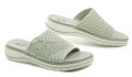 Jana 8-27264-46 grünliche Damenpantoffeln, Weite H | ARNO-schuhe.de – Schuhe mit Tradition