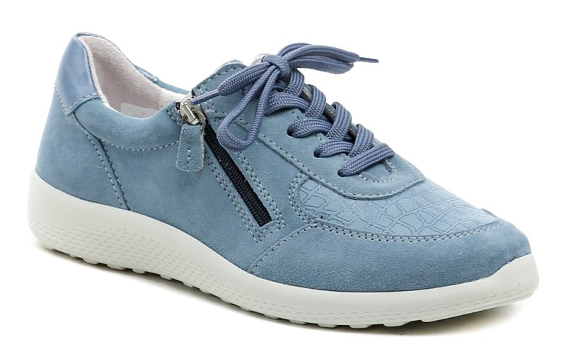 Comfortabel 951317-55 blaue Damen-Medizinschuhe, Weite K | ARNO-schuhe.de – Schuhe mit Tradition