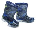 Wojtylko 2G6015G Dinosaurier blaue Kindergummistiefel | ARNO-schuhe.de – Schuhe mit Tradition