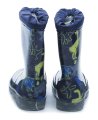 Wojtylko 5G6015G Dinosaurier blaue Kindergummistiefel | ARNO-schuhe.de – Schuhe mit Tradition