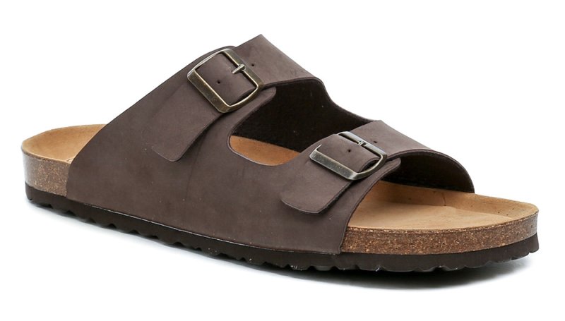 COSMOS Comfort 8110-704 braune Herren-Hausschuhe in Übergröße | ARNO-schuhe.de – Schuhe mit Tradition