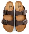 COSMOS Comfort 8110-704 braune Herren-Hausschuhe in Übergröße | ARNO-schuhe.de – Schuhe mit Tradition
