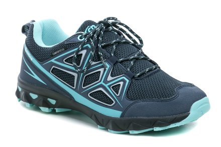 Ganzjahres-Wander- und Trekkingschuhe mit Schnürung, hergestellt aus einer Kombination aus Synthetik- und Textilmaterial mit einer Comfortex®-Membran