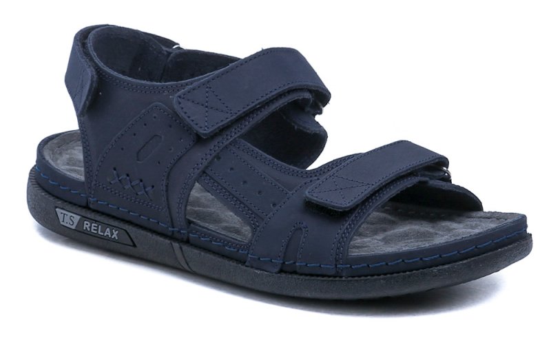 T. Sokolski L25-423 dunkelblaue Herrensandalen | ARNO-schuhe.de – Schuhe mit Tradition