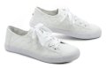 Weiße Damen-Canvas-Schuhe American Club LH82-23 | ARNO-schuhe.de – Schuhe mit Tradition