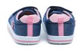 American Club 117-24 blau-rosa Kinder-Sneaker | ARNO-schuhe.de – Schuhe mit Tradition